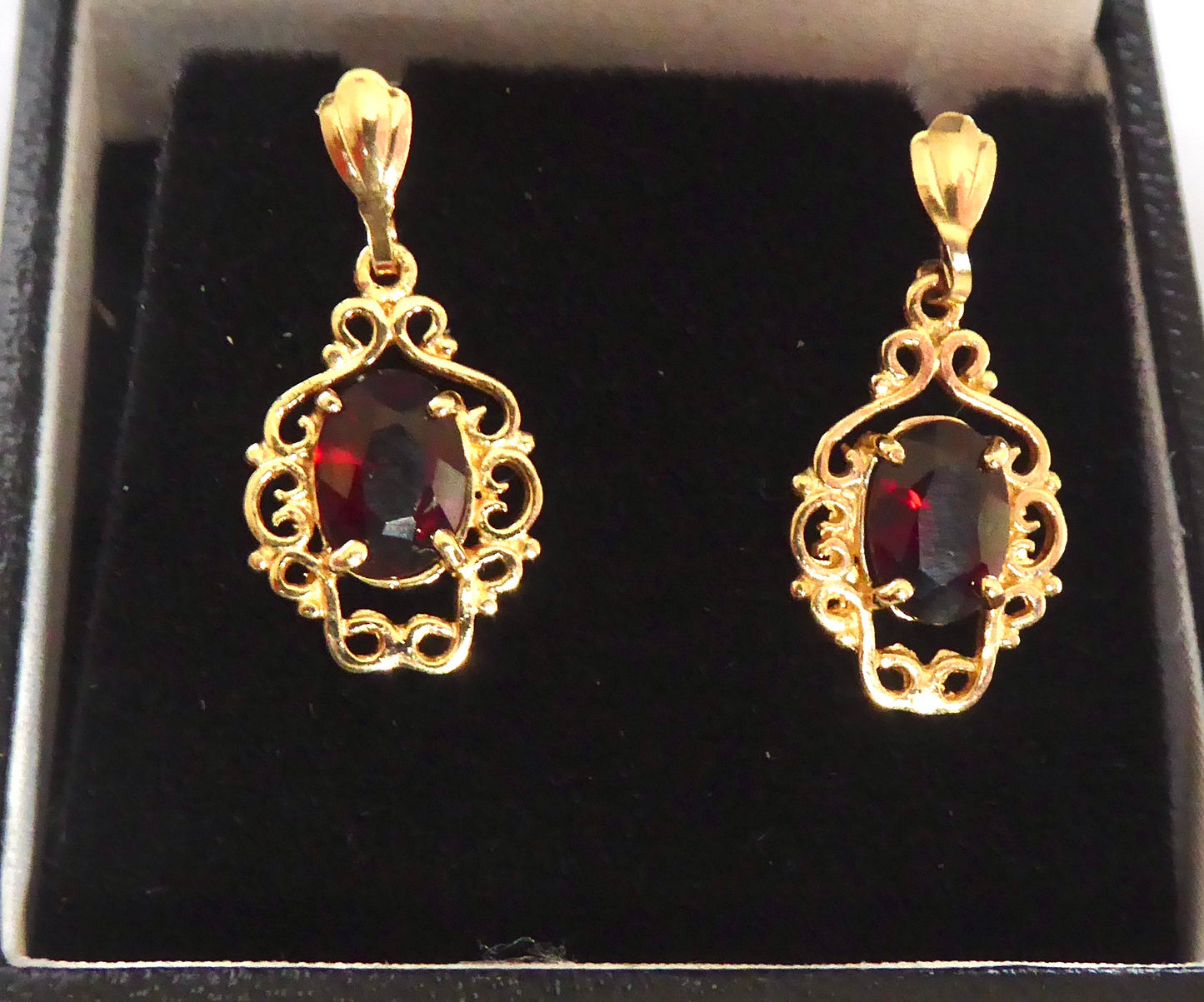 Garnet Earrings