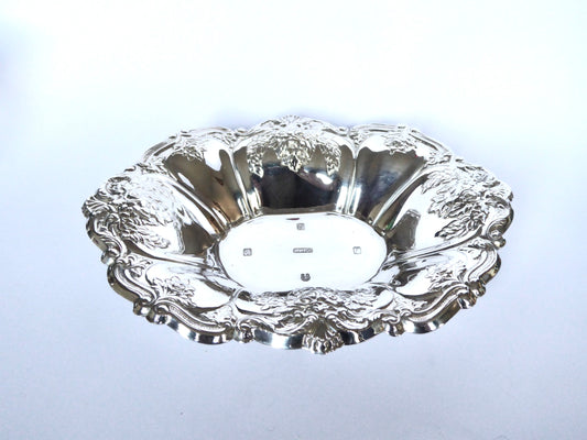 Irish Silver Dish 1972