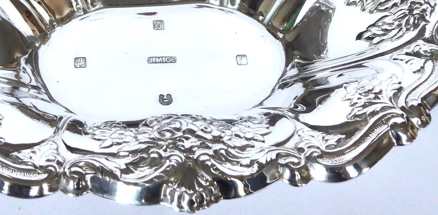 Irish Silver Dish 1972