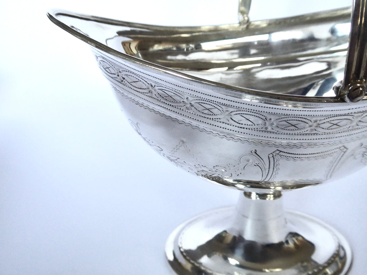 Silver Basque Irish Silver Basket 1795 – The Silver Shop