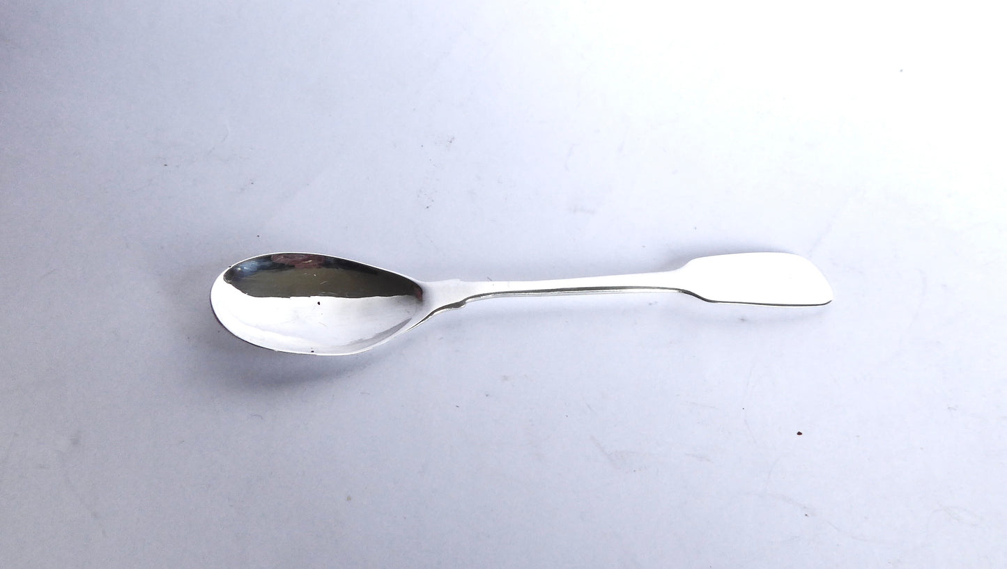 George III Irish Silver Salt Spoon