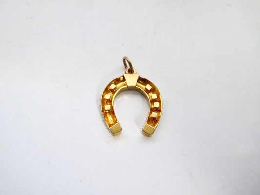 9ct. Horseshoe Pendant