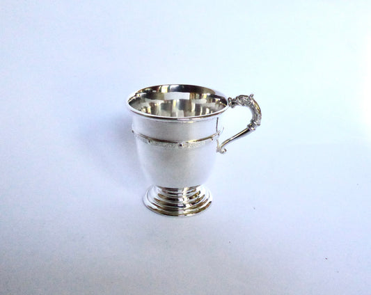 Irish Silver Christening Mug 1957