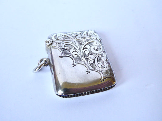 Silver Vesta Case 1903