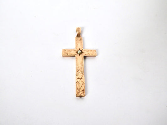 Rose Gold Cross