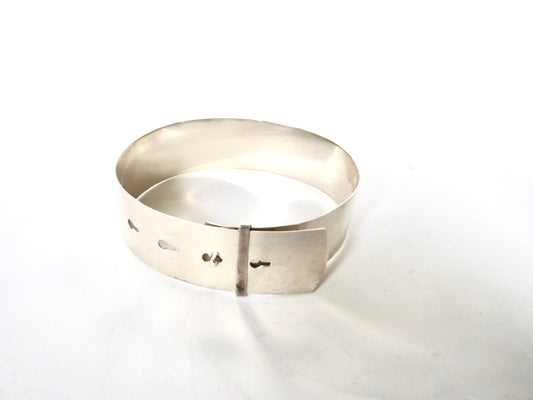 Plain Silver Bangle