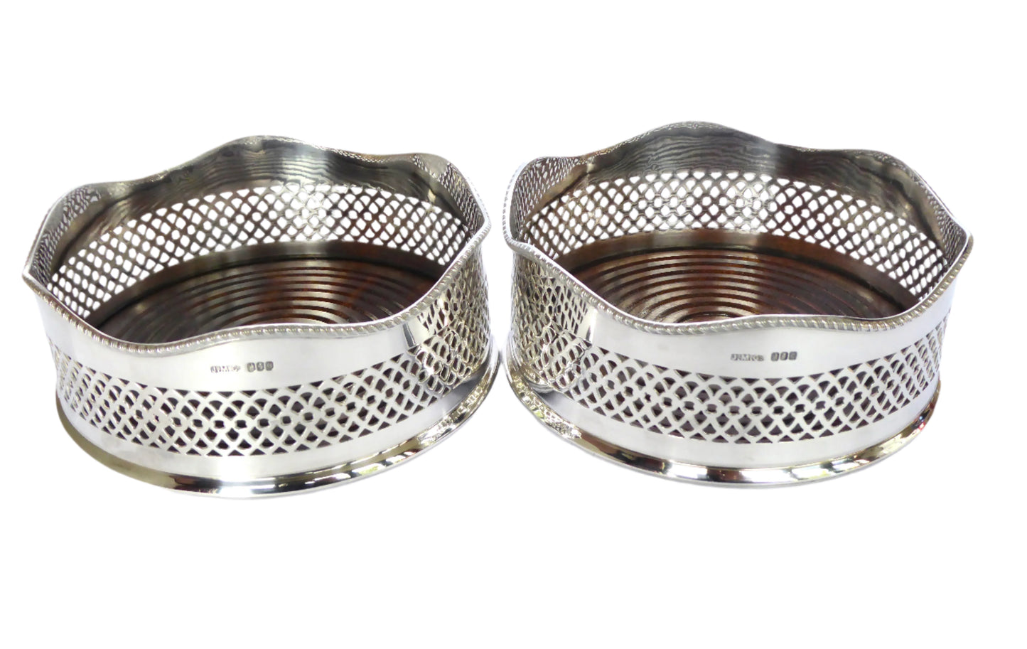 Irish Silver Coasters 1970
