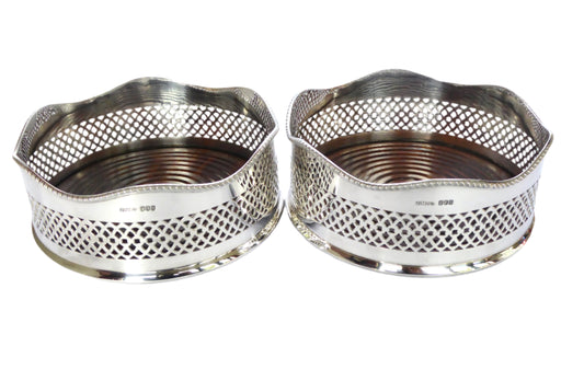 Irish Silver Coasters 1970