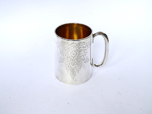 Victorian Christening Mug 1889