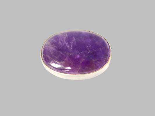 Amethyst Brooch