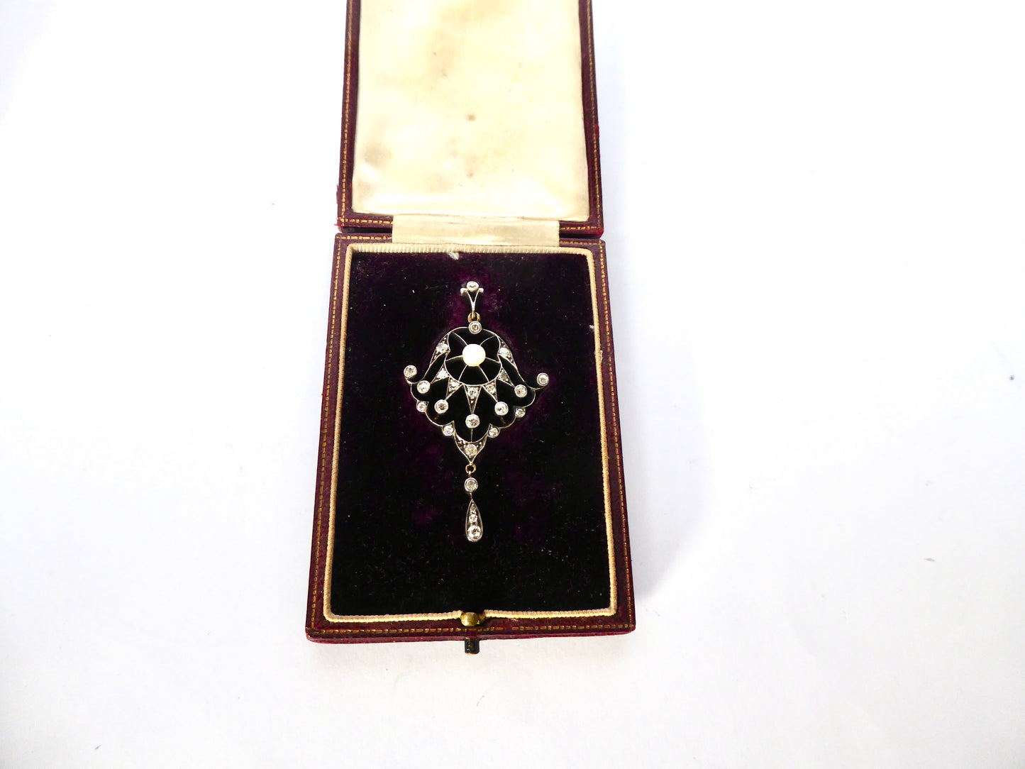 Diamond and Pearl Pendant