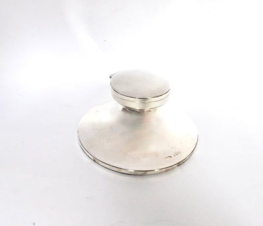 Silver Capstan Inkwell 1907