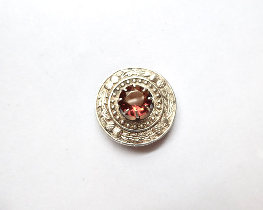 Scottish Silver Brooch