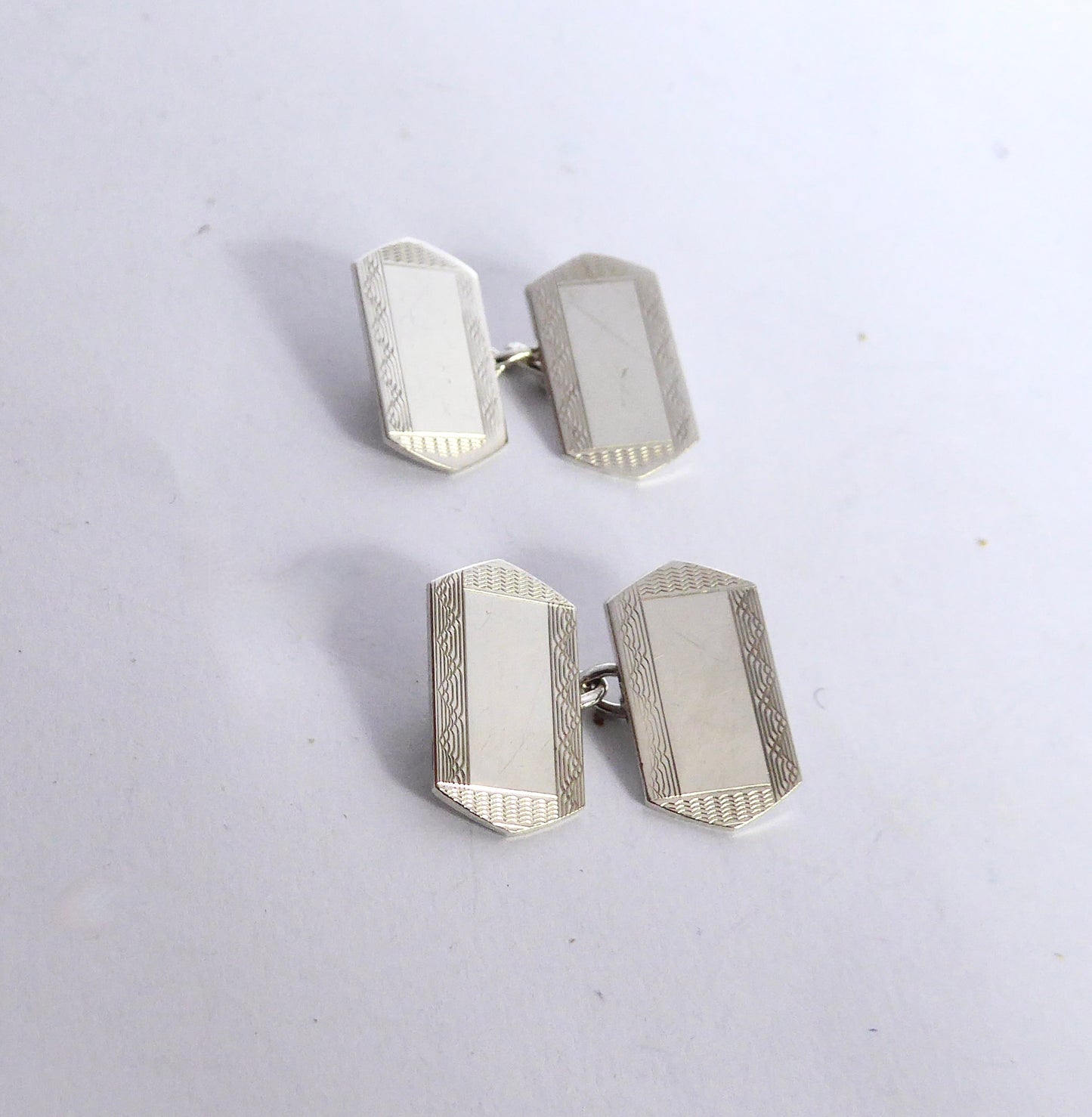 Silver Cufflinks 1953