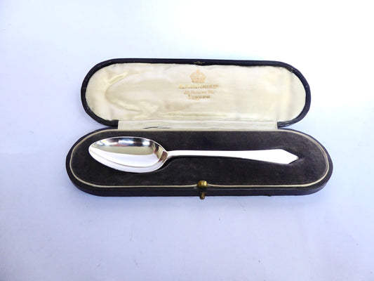 Silver Christening Spoon 1878
