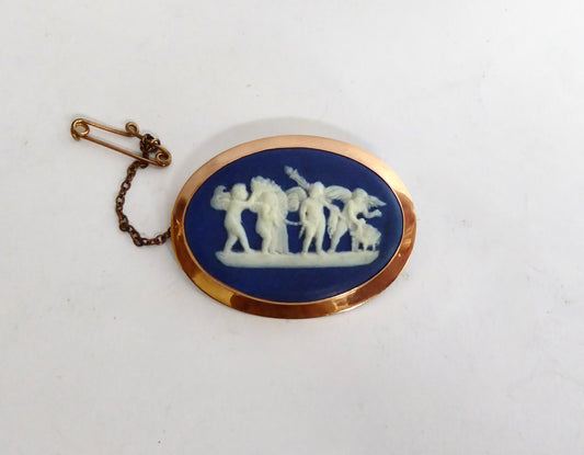 Antique Wedgwood Brooch