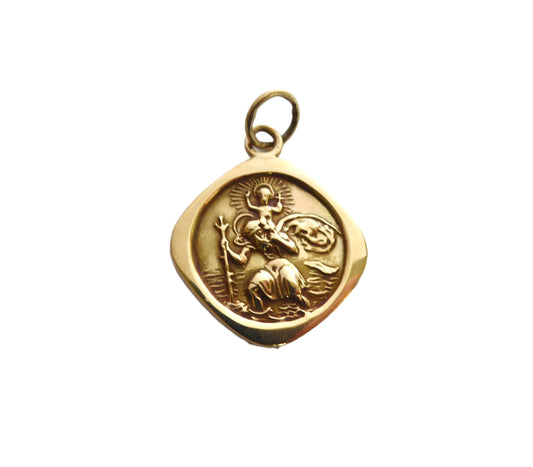9ct. St Christopher Medal 1969