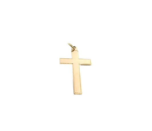 Plain Gold Cross