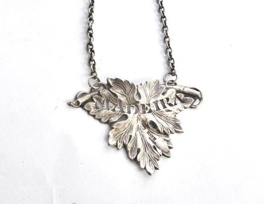 Silver "MADEIRA" Label