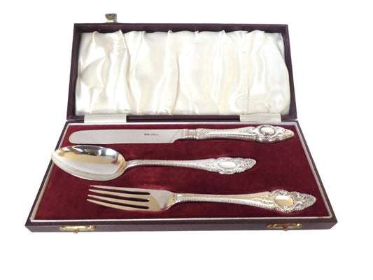 Silver Christening Set 1863