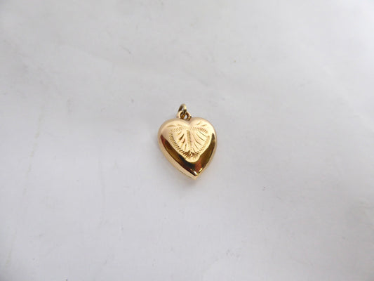 Gold Heart Pendant