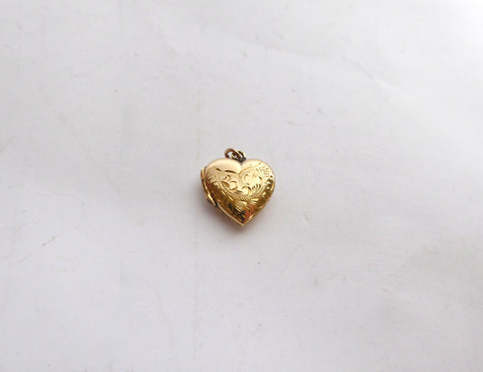 Small Heart Locket 9ct.