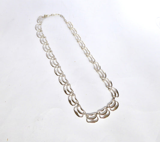 Vintage Silver Necklace 1976