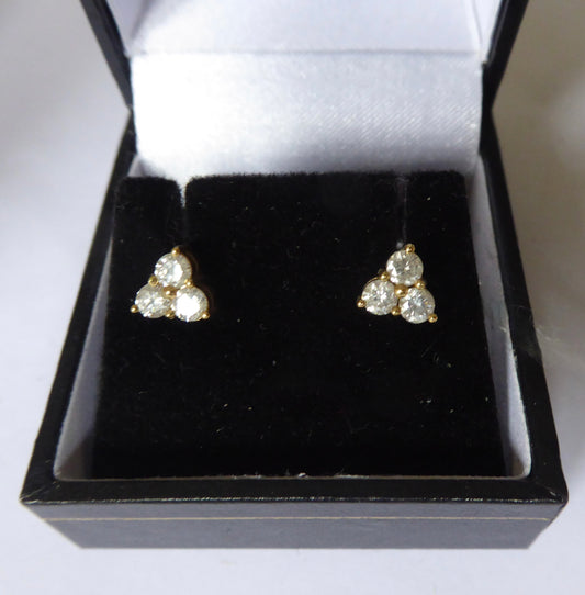 18ct.Diamond Earrings