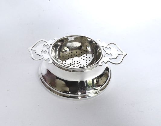 Silver Tea Strainer