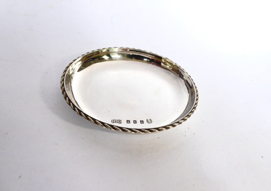 Irish Silver Dish 1973