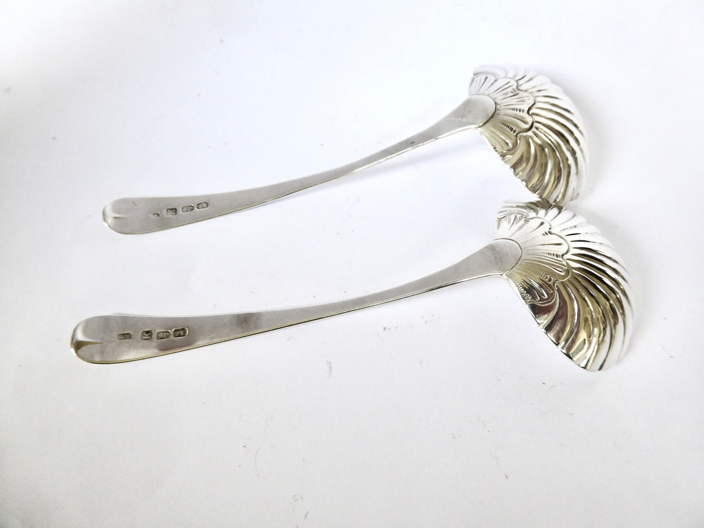 Irish Silver Sauce Ladles 1806