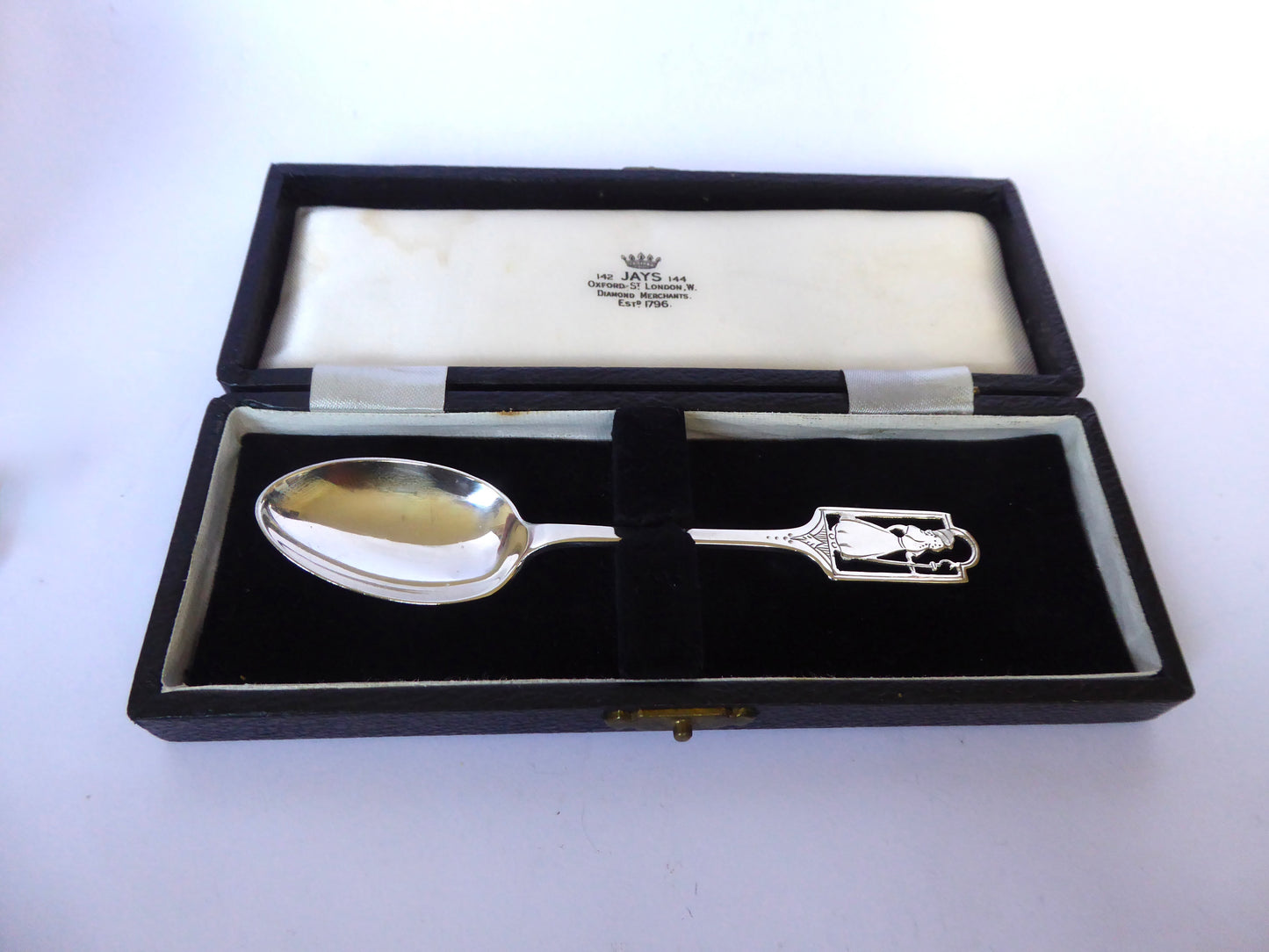 Little Bo Peep Christening Spoon