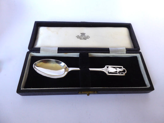 Little Bo Peep Christening Spoon