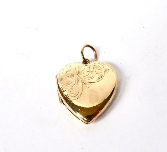 Gold Heart Locket