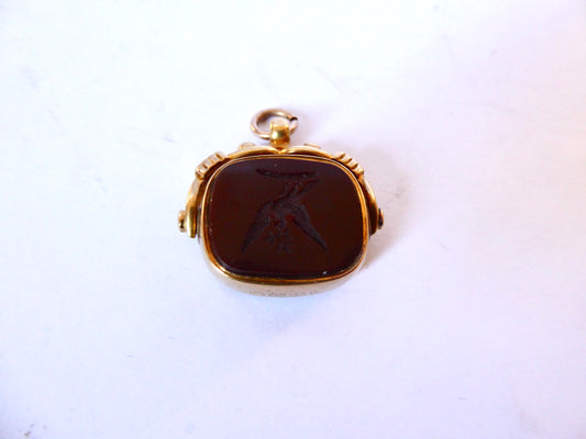 18ct. Gold Swivel Seal 1892