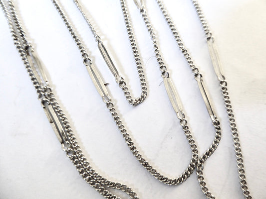 Silver Muff Chain
