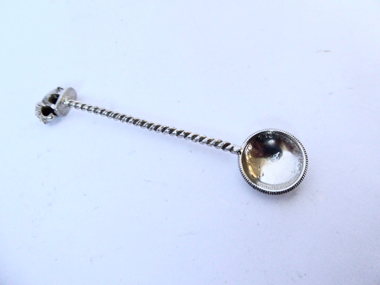 Novelty Silver Salt Spoon