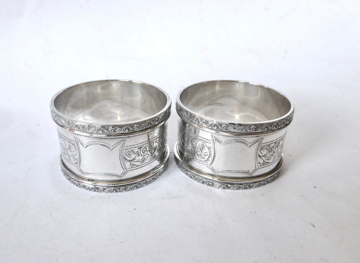 Pair of Napkin Rings 1907