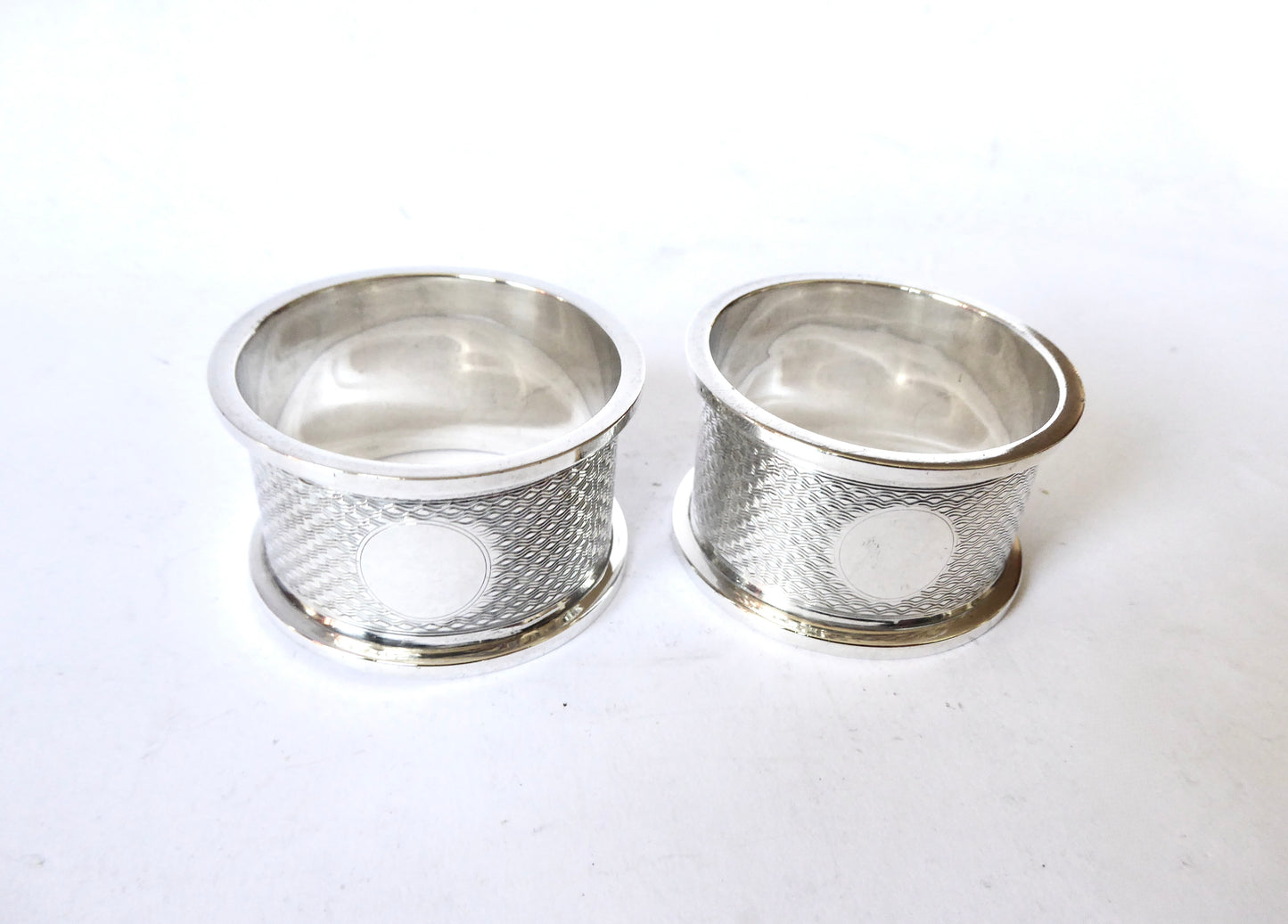 Pair Of Napkin Rings 1932