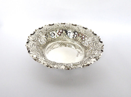Silver Bon Bon Dish 1898