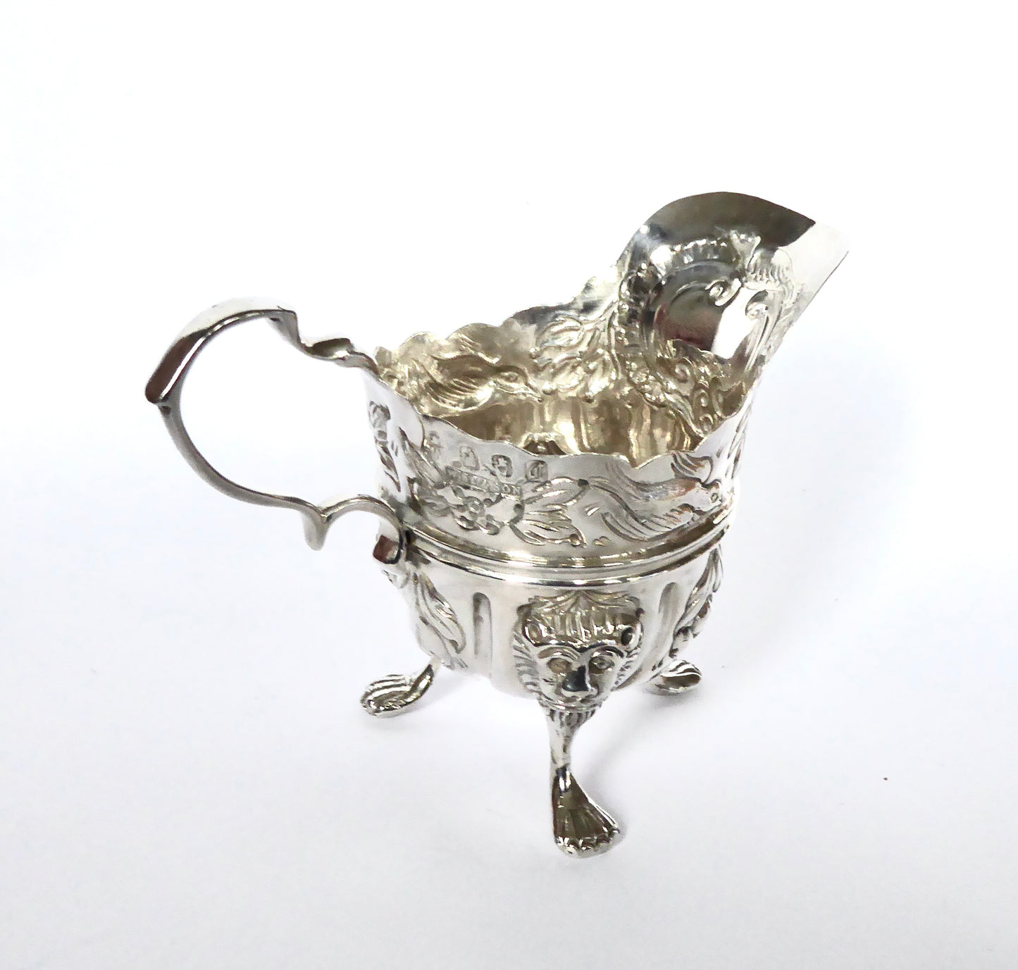 Irish Silver Milk Jug 1898