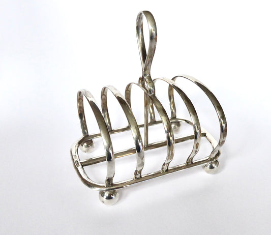 Silver Toast Rack 1911
