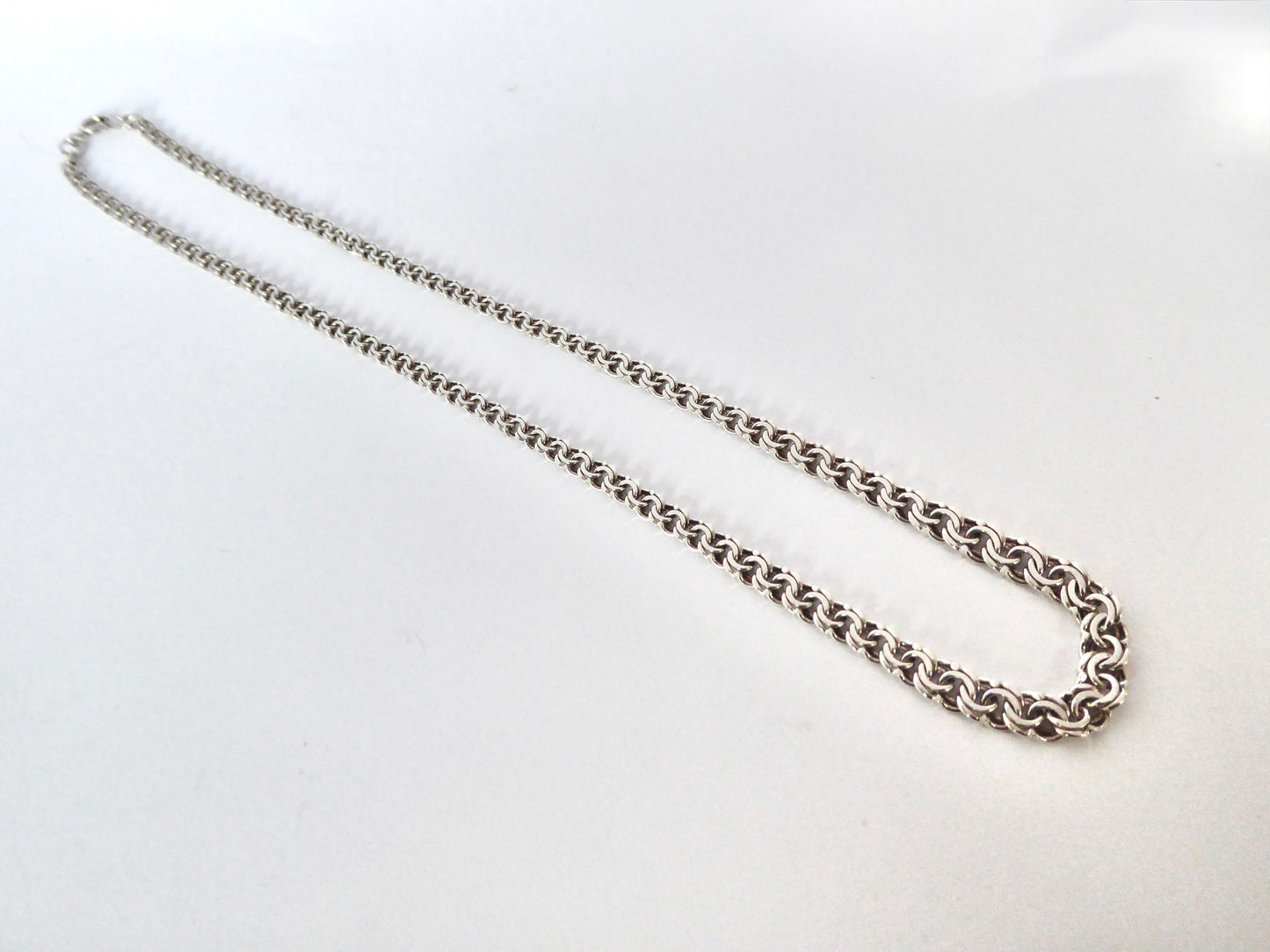 Silver Twist 18" Necklace