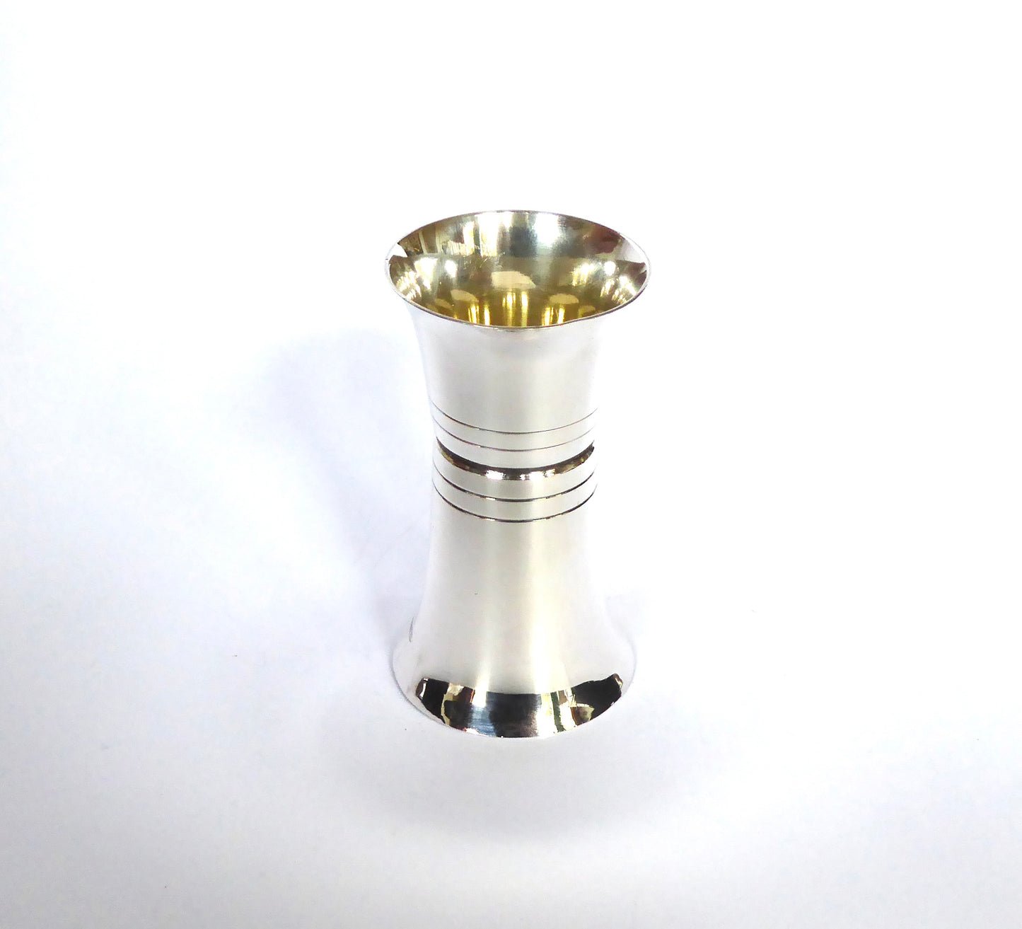 Silver Double Drinks Measure