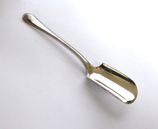 Victorian Silver Cheese Scoop 1893