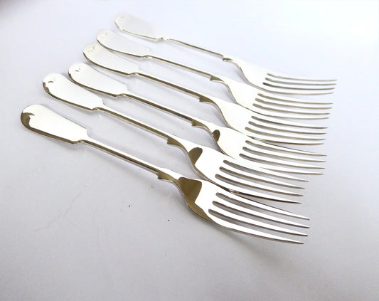 Dessert Forks - Silver Plated