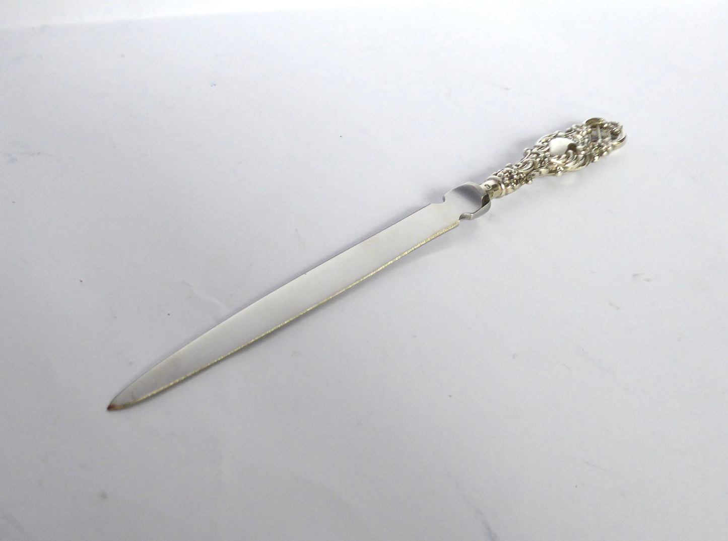 Silver Letter Opener 1901