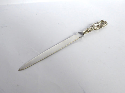 Silver Letter Opener 1901