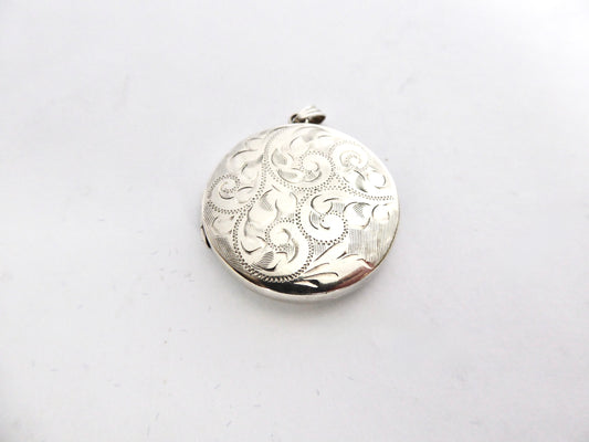 Circular Silver Locket