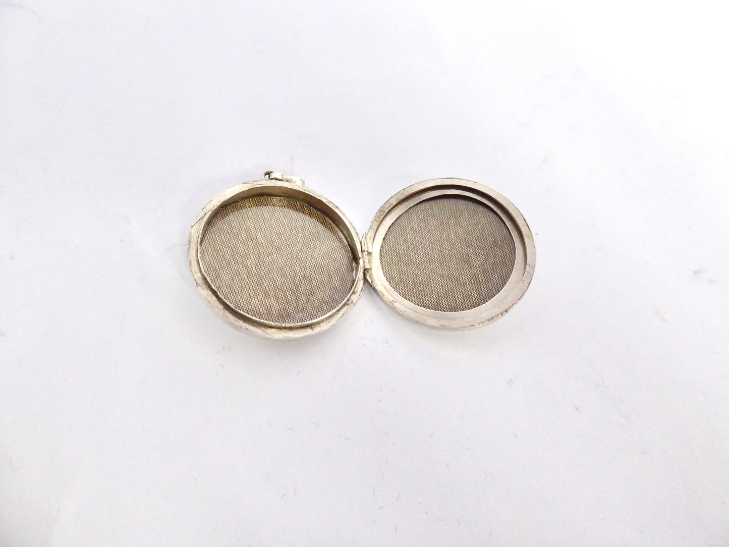 Circular Silver Locket